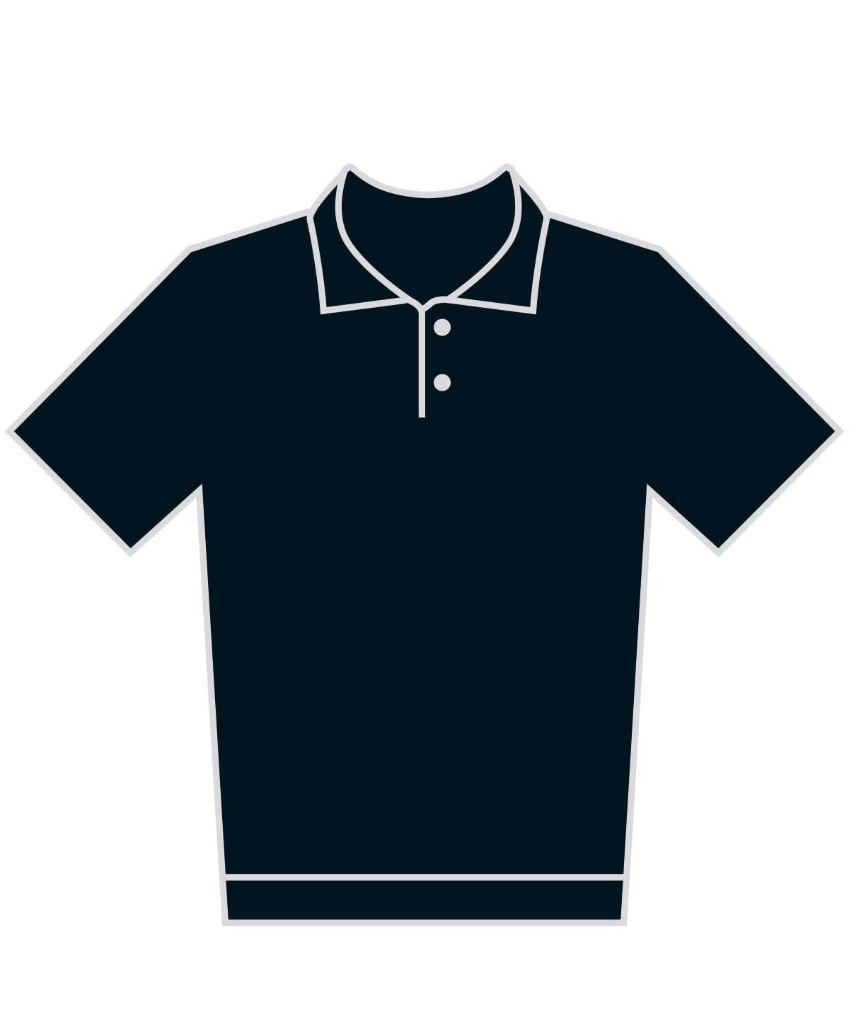 Kustom Kit Regular fit recycled Superwash 60C polo KK423 - Black - Customisable Polos