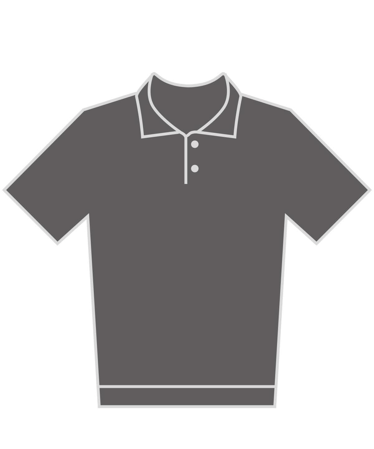 Kustom Kit Regular fit recycled Superwash 60C polo KK423 - Graphite - Customisable Polos