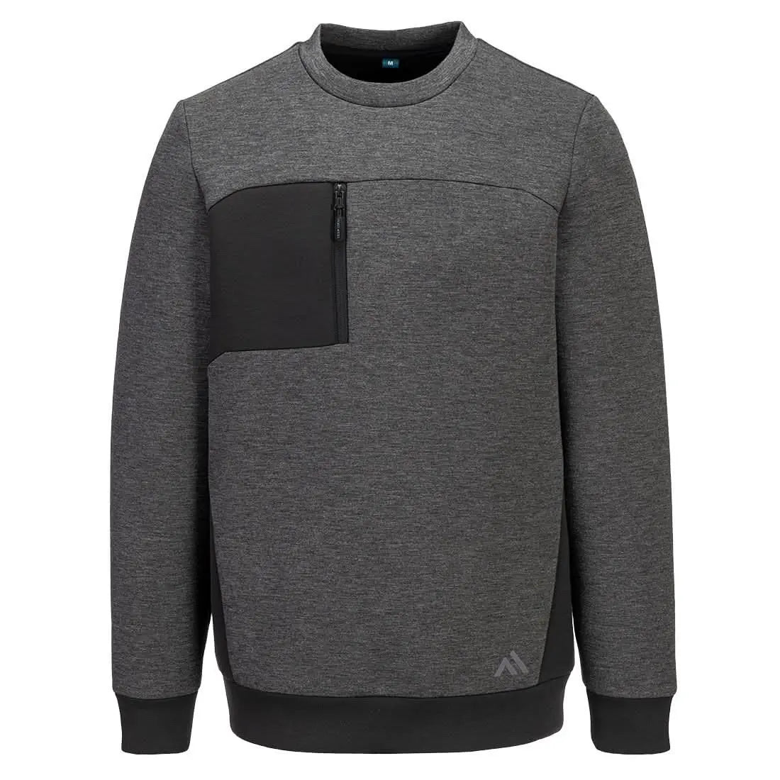Kx3 Sport Tech Sweatshirt Kx377 - Metal Grey - Customisable Fleeces