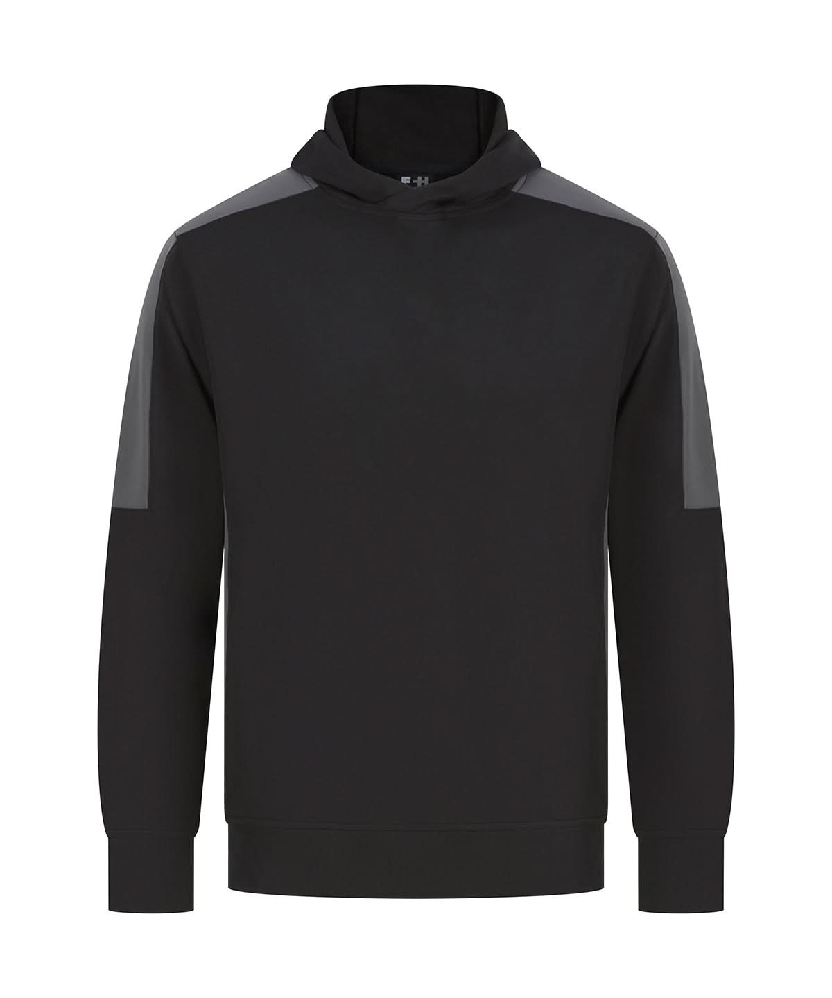 Finden & Hales Adults team hoodie LV341 - Black Gunmetal Grey - Customisable Hoodies