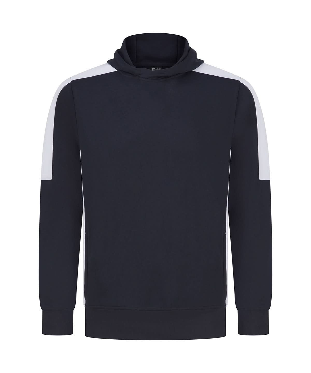 Finden & Hales Adults team hoodie LV341 - Navy White - Customisable Hoodies