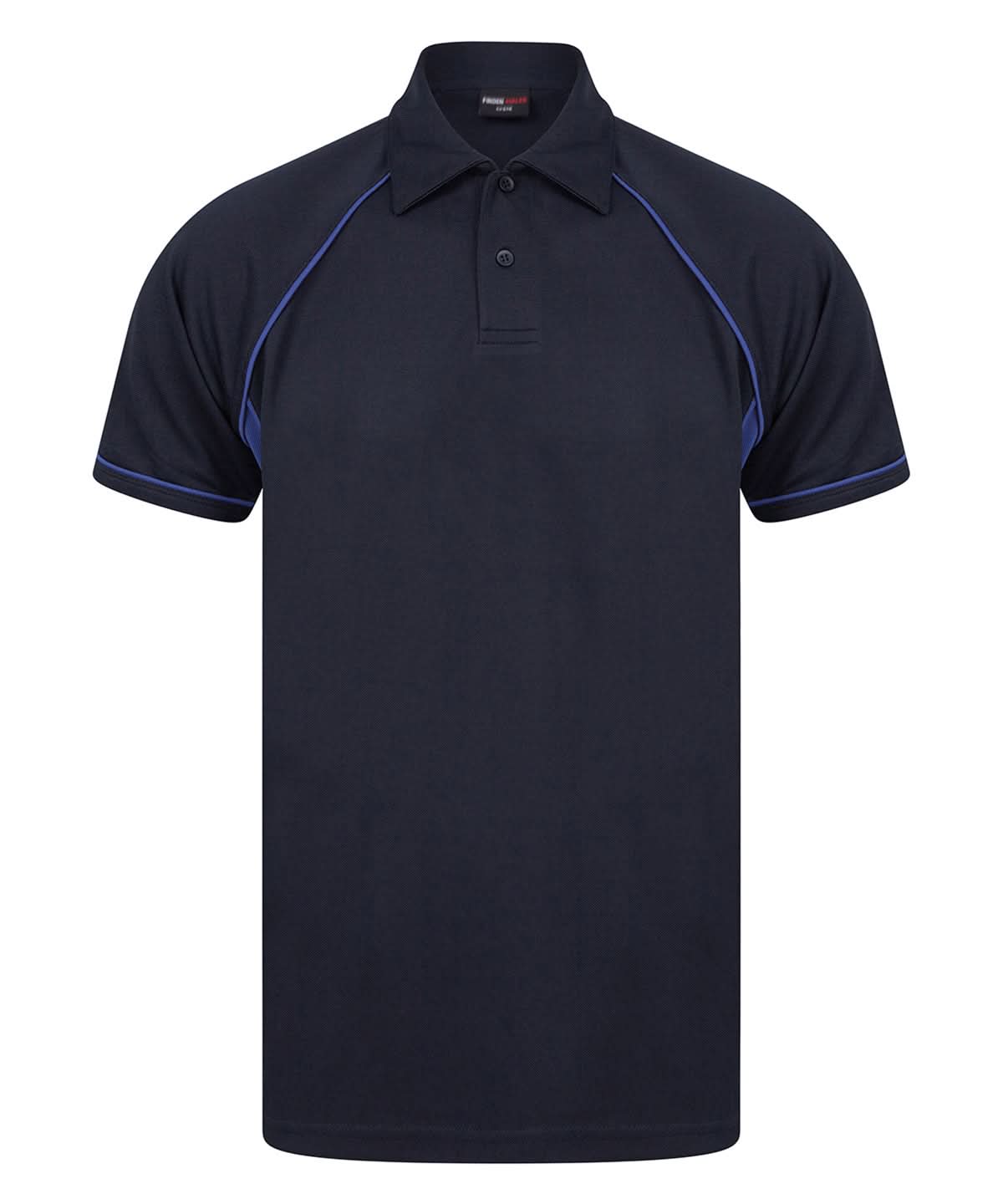 Finden & Hales Finden Hales Piped performance polo LV370 - Navy Royal Royal - Customisable Polos