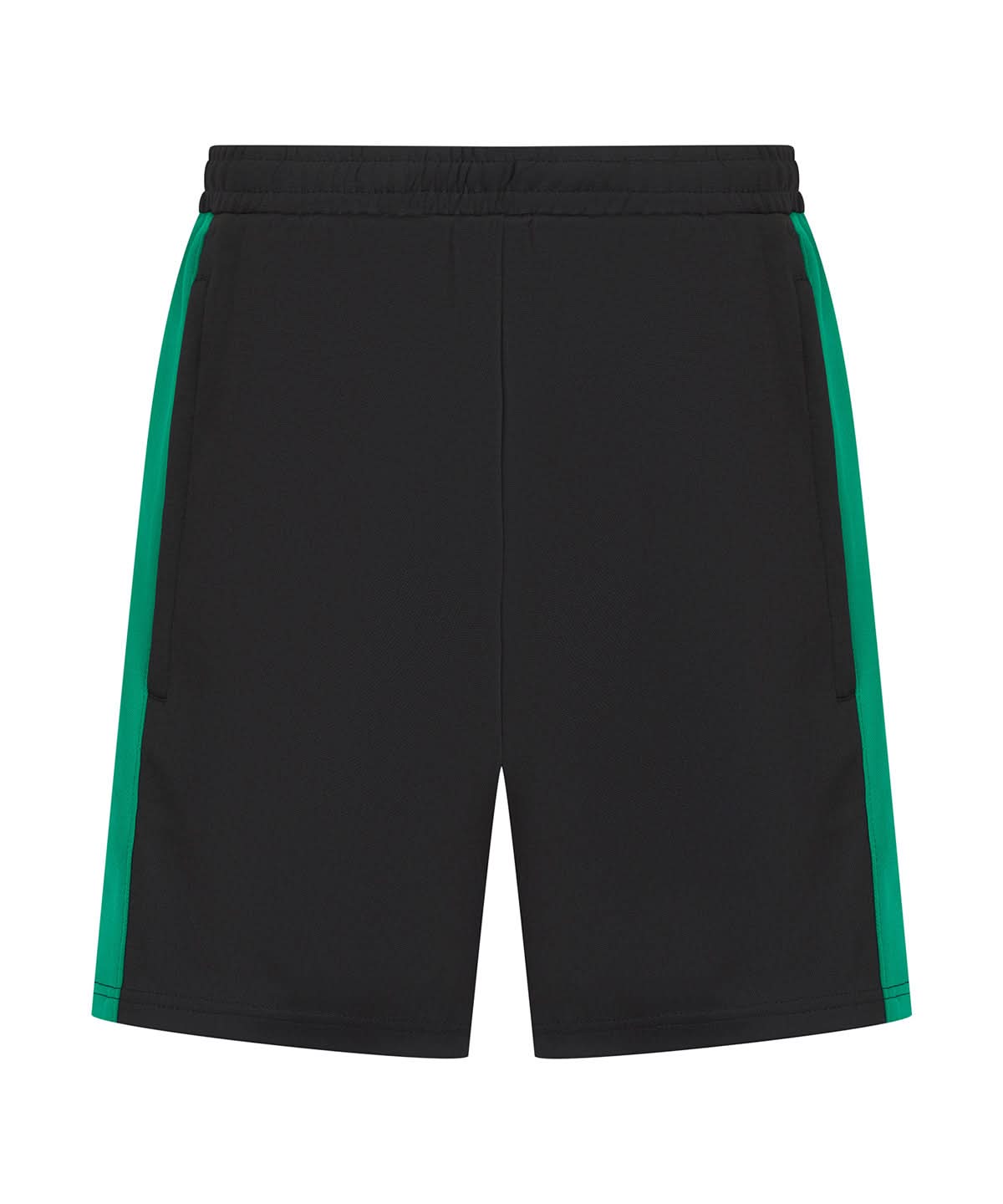Finden & Hales Finden Hales Knitted shorts with zip pockets LV886 - Black Emerald - Customisable Shorts