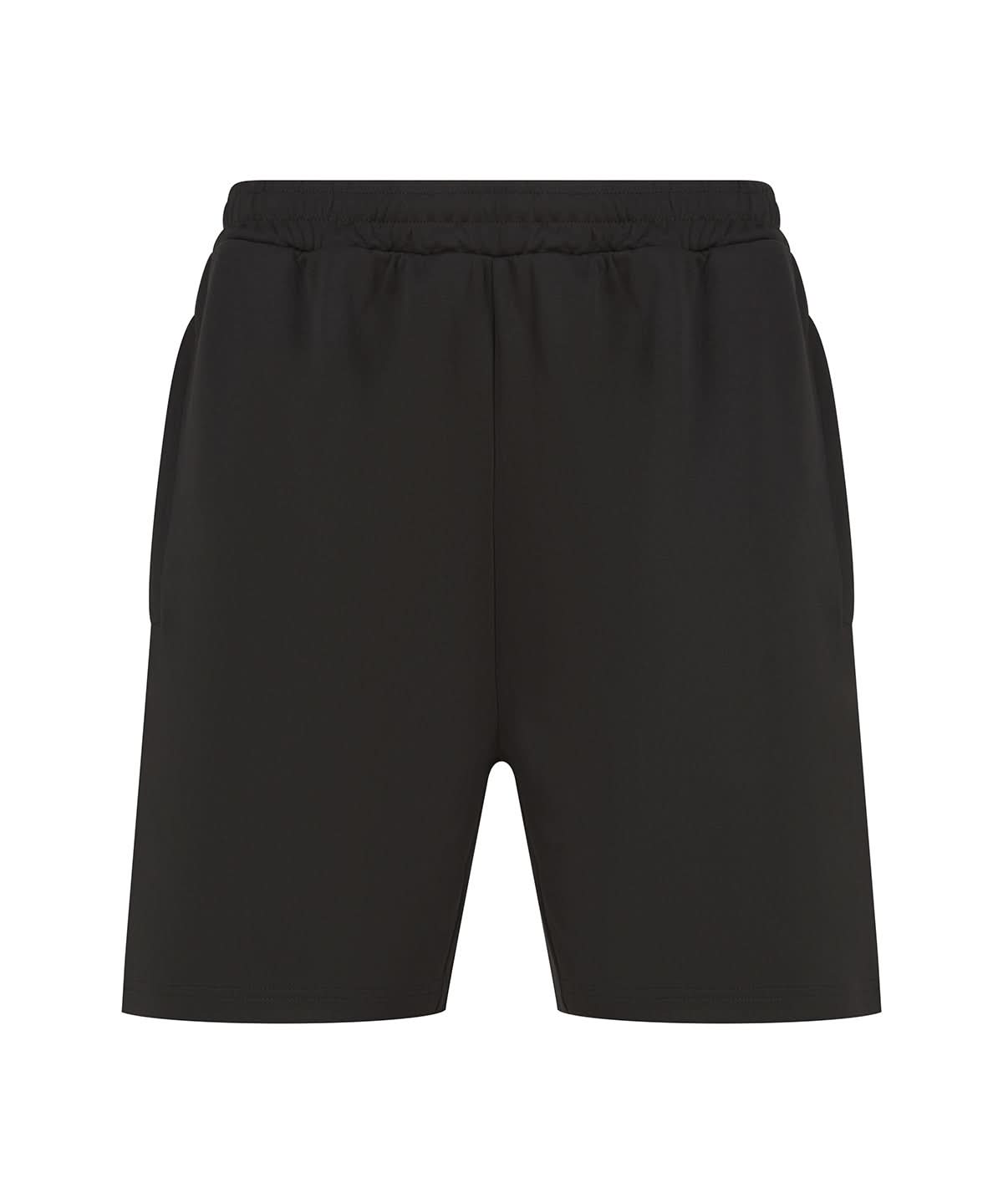 Finden & Hales Finden Hales Knitted shorts with zip pockets LV886 - Black - Customisable Shorts