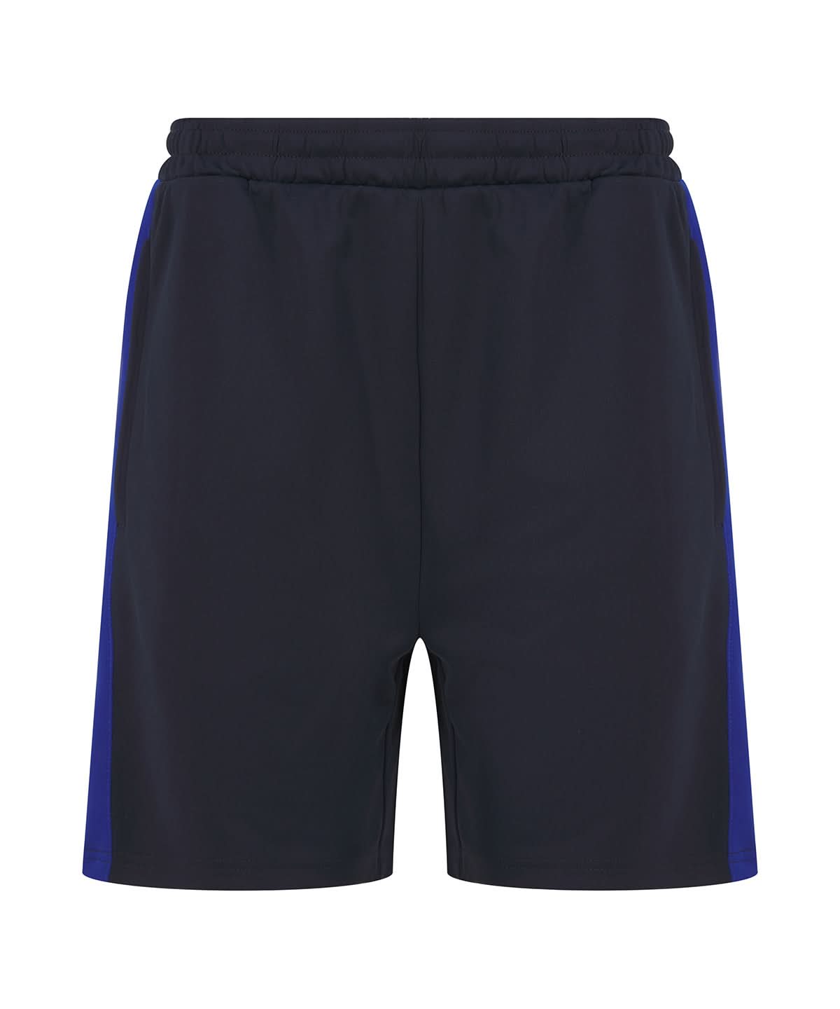 Finden & Hales Finden Hales Knitted shorts with zip pockets LV886 - Navy Royal - Customisable Shorts