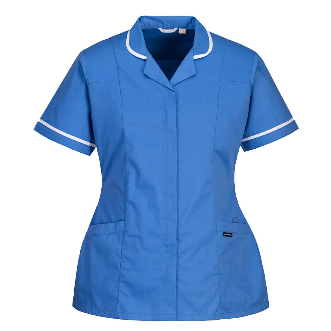 Portwest WomenS Stretch Tunic LW17 - Hamilton Blue - Customisable Tunic
