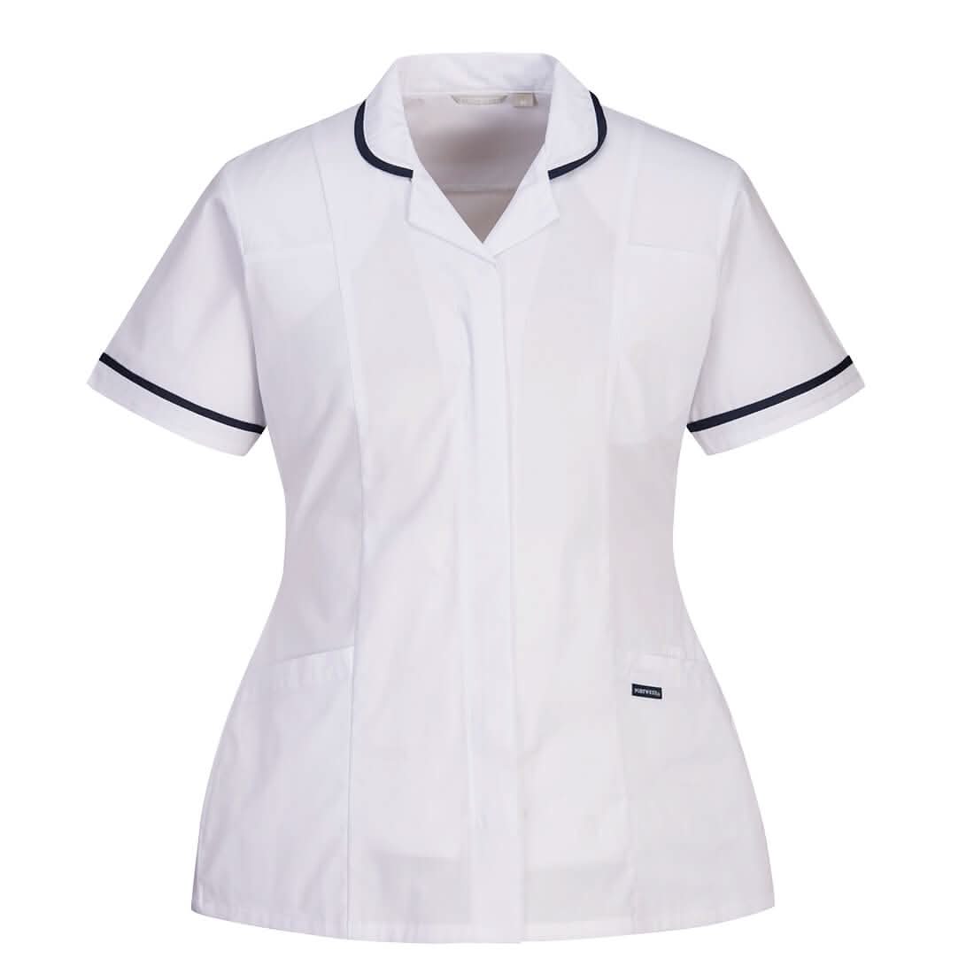 Portwest WomenS Stretch Tunic LW17 - White - Customisable Tunic