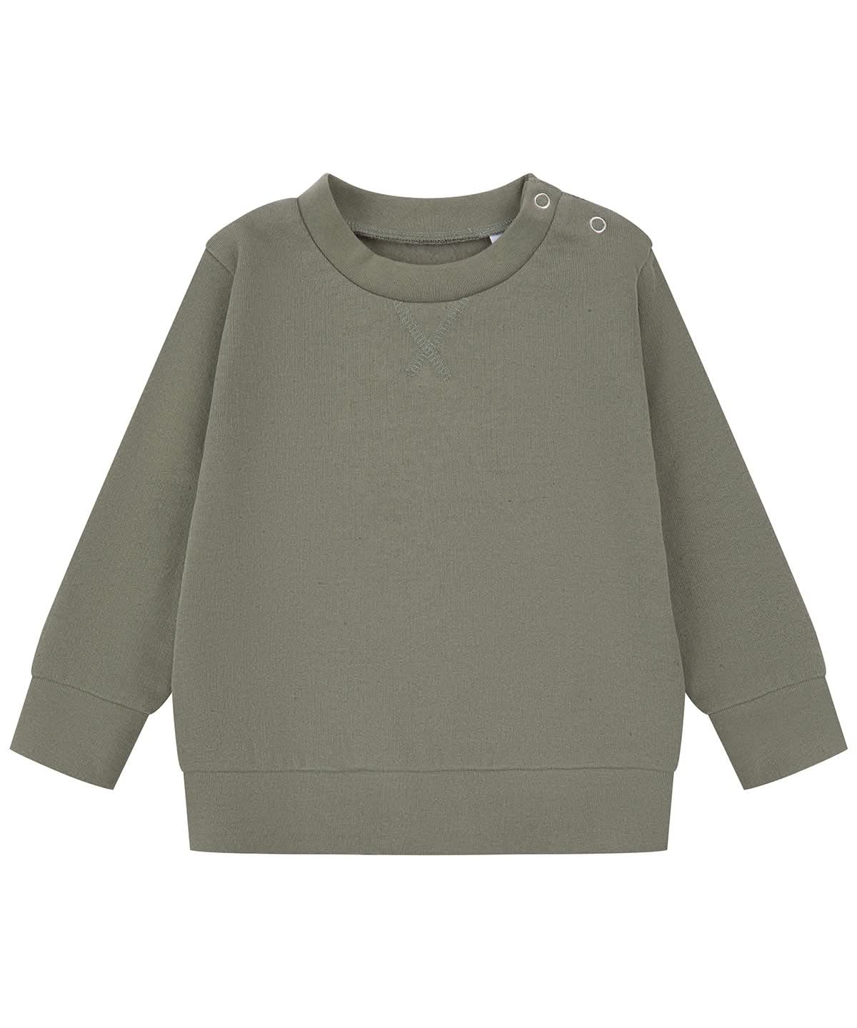 Larkwood Sustainable Sweatshirt LW800 - Khaki - Customisable Sweatshirts