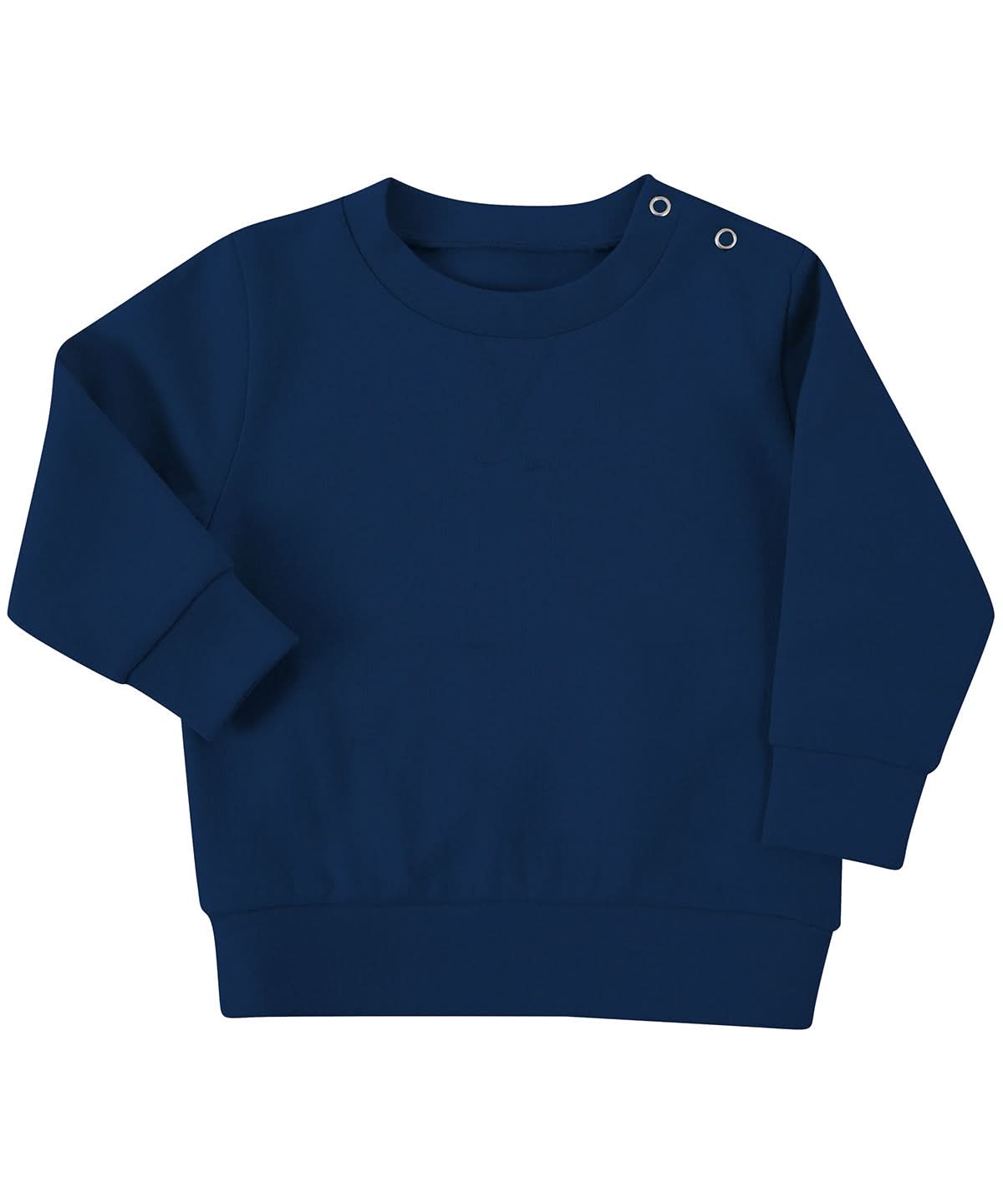 Larkwood Sustainable Sweatshirt LW800 - Navy - Customisable Sweatshirts