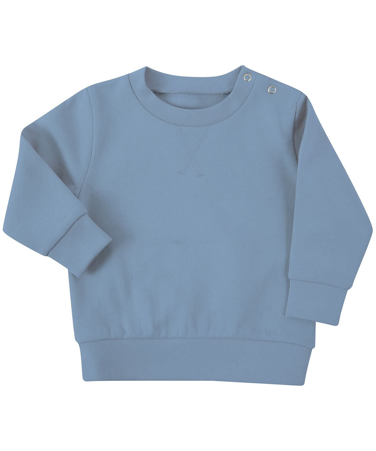 Larkwood Sustainable Sweatshirt LW800 - Stone Blue - Customisable Sweatshirts