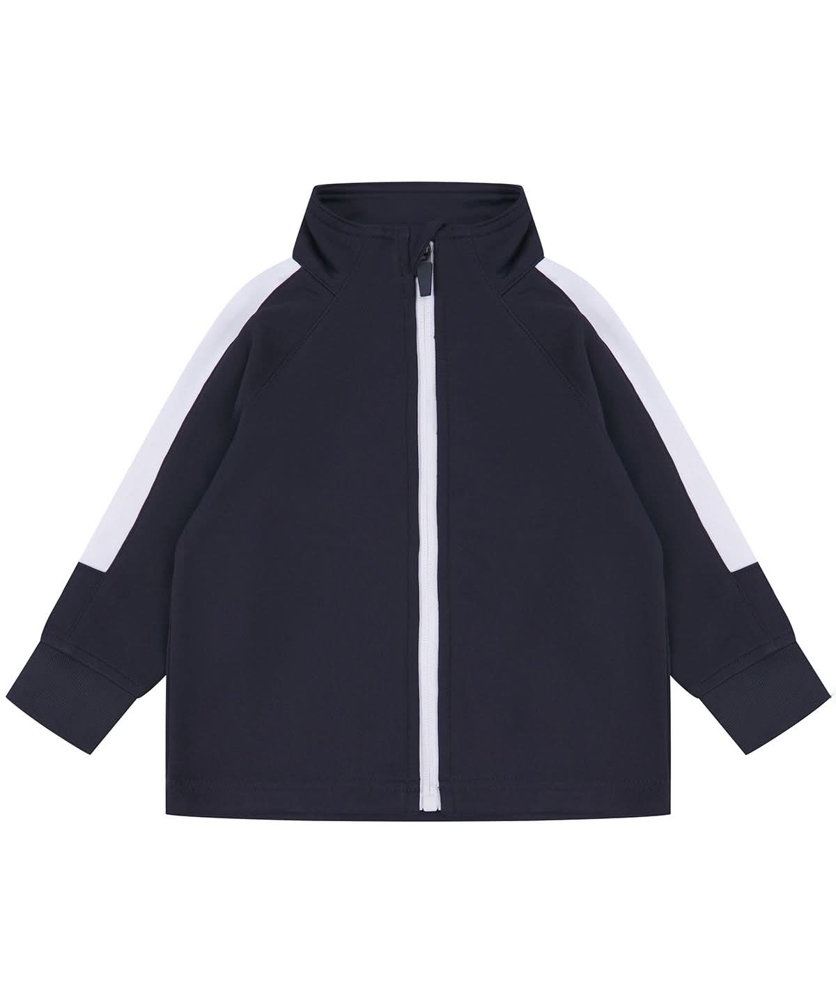 Larkwood Track Top LW820 - Navy White - Customisable Trackwear