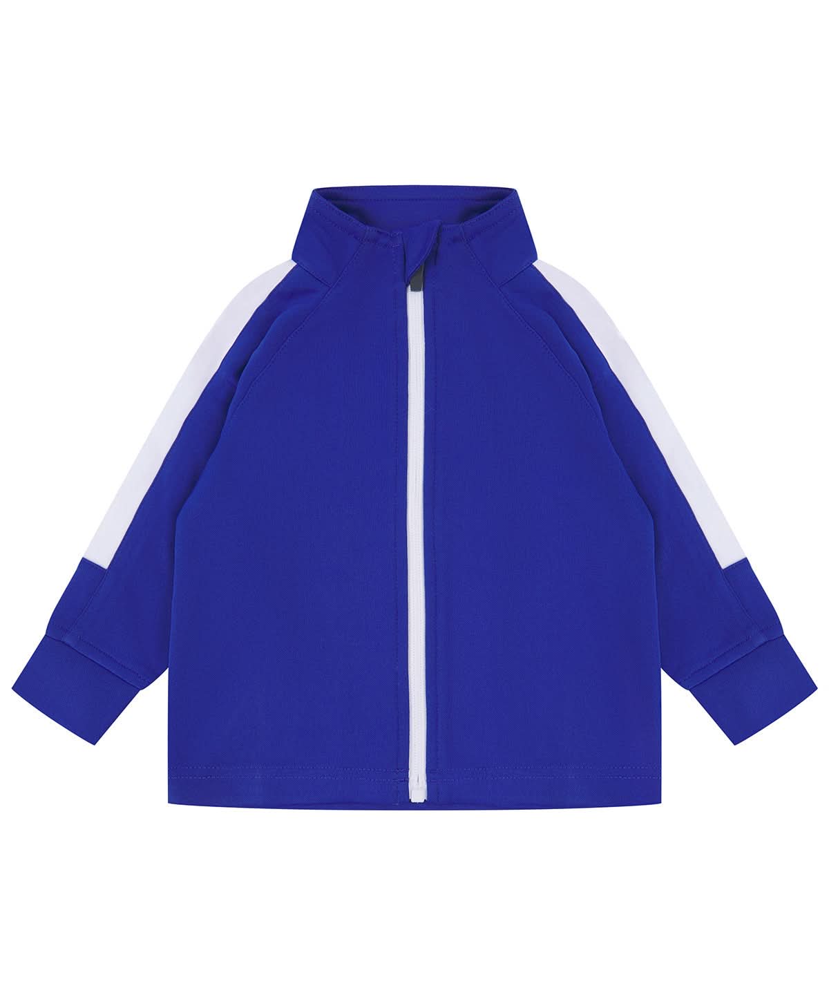 Larkwood Track Top LW820 - Royal White - Customisable Trackwear