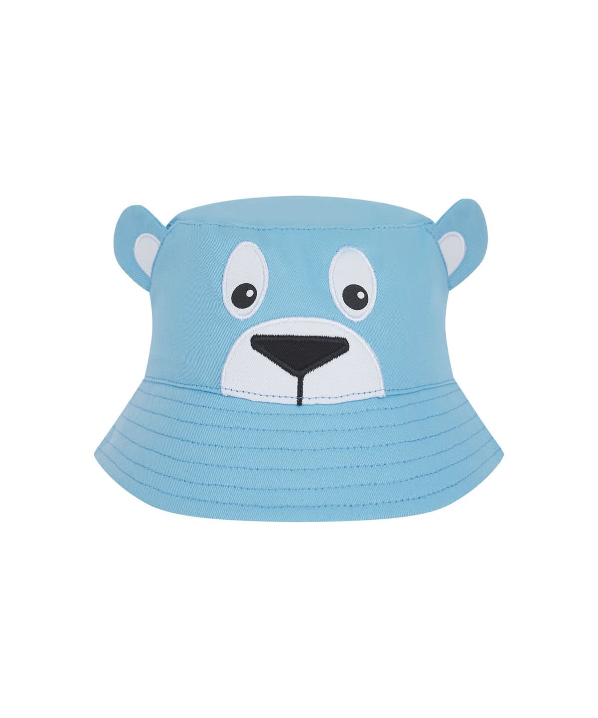 Larkwood Character Bucket Hat LW93T - Pale Blue Bear - Customisable Hats