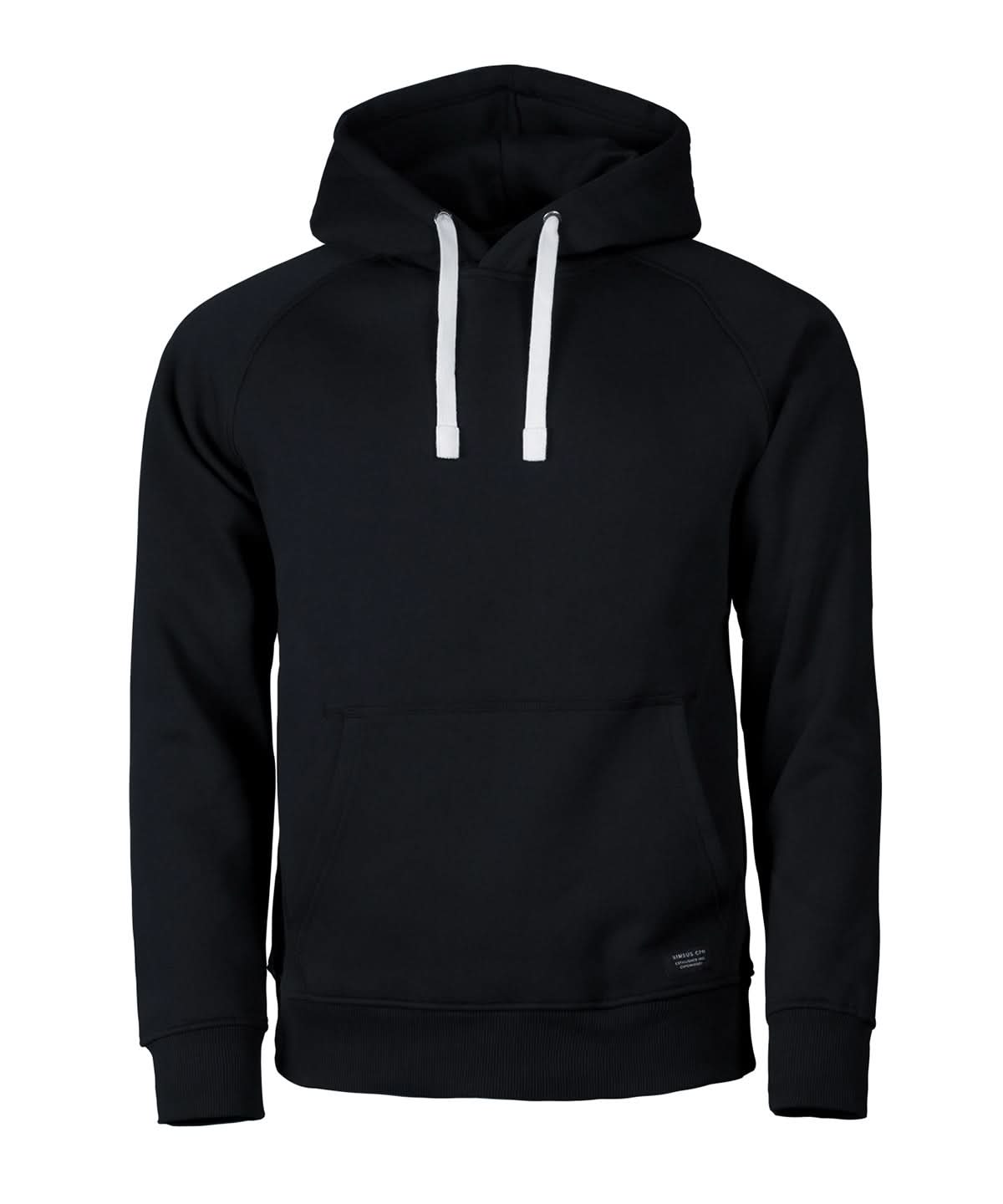 Nimbus Brownsville fashionable hooded sweatshirt N106M - Black - Customisable Sweatshirts