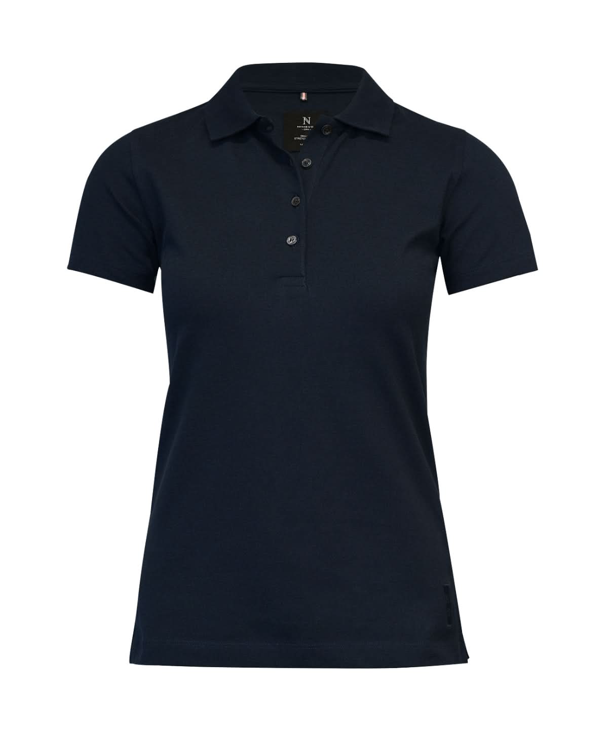 Nimbus Womens Harvard classic stretch deluxe polo N119F - Dark Navy - Customisable Polos