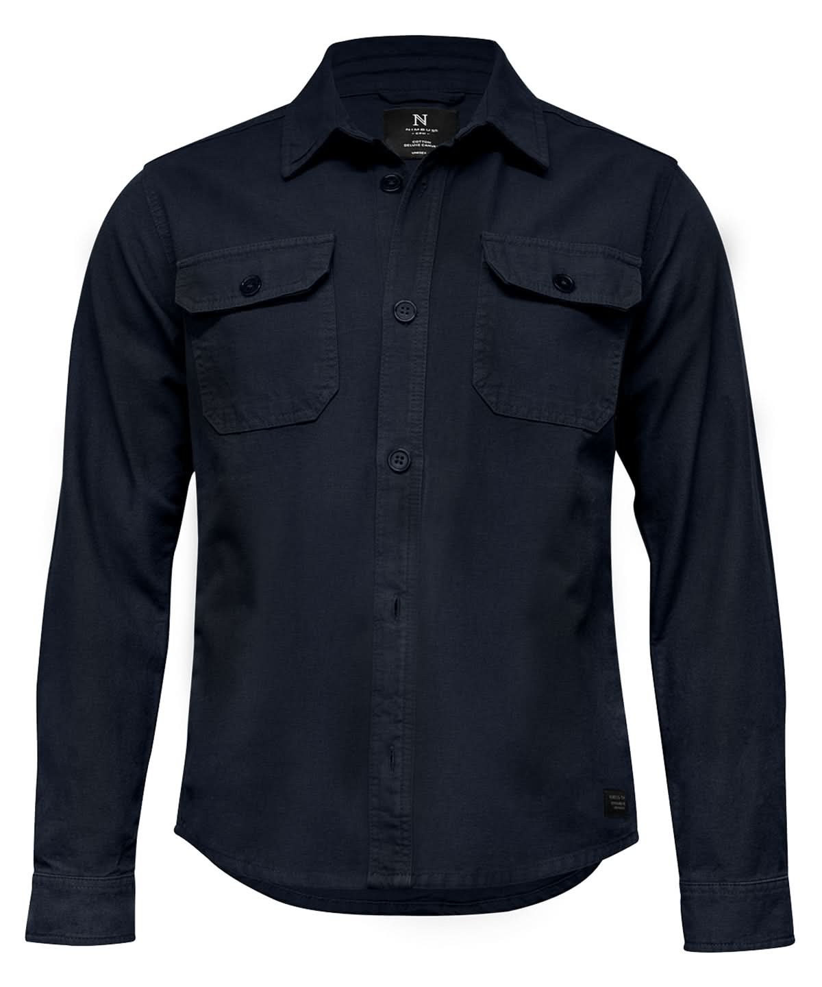 Nimbus Napa unisex versatile overshirt NB118 - Navy - Customisable Shirts