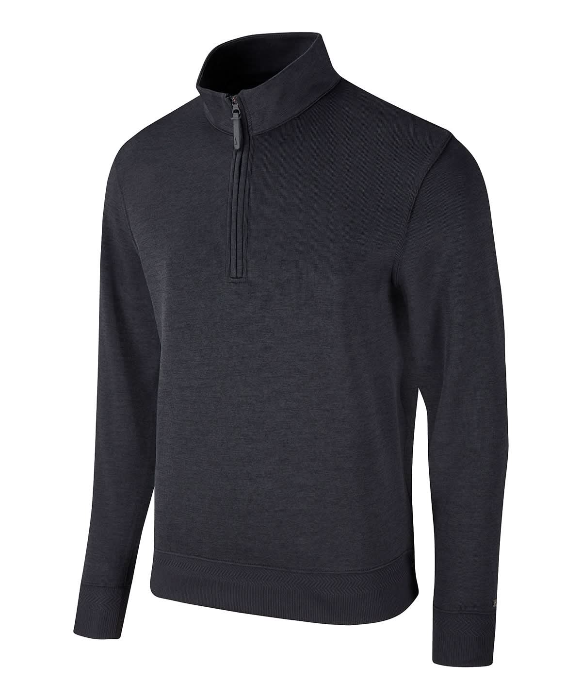 Nike Player half zip top NK341 - Black Black - Customisable Sports Overtops