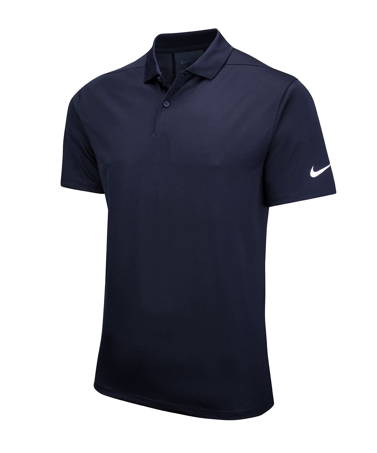Nike Victory solid polo NK342 - College Navy White - Customisable Polos