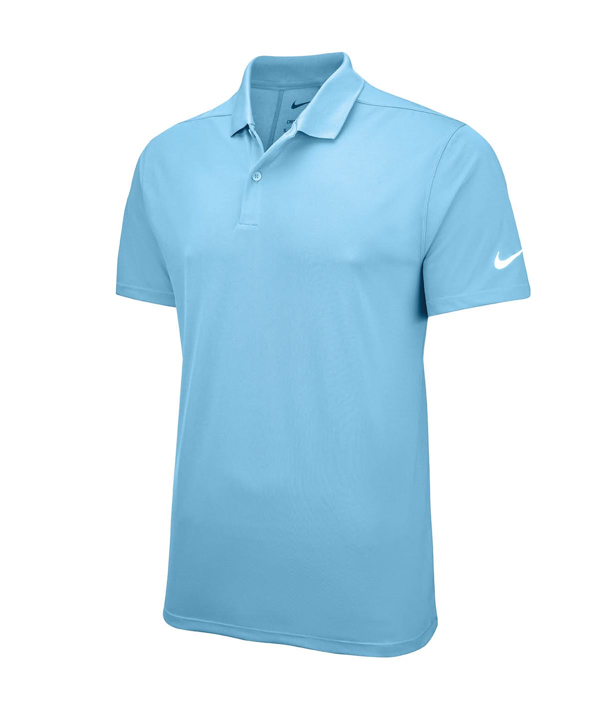 Nike Victory solid polo NK342 - University Blue White - Customisable Polos