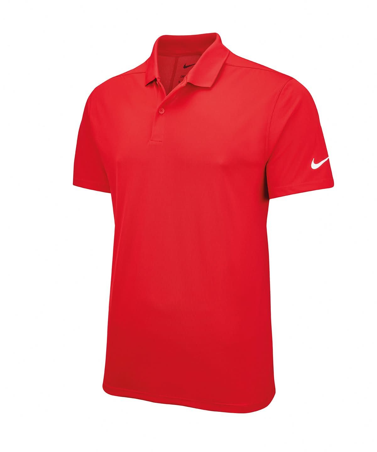Nike Victory solid polo NK342 - University Red White - Customisable Polos