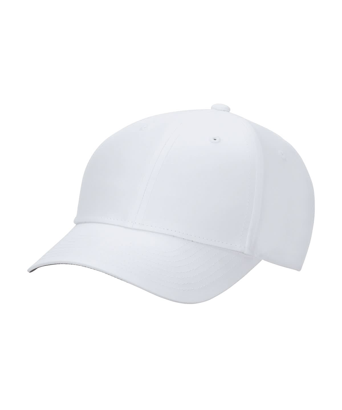 Nike Dri FIT Club cap CB custom NK393 - White Black - Customisable Caps