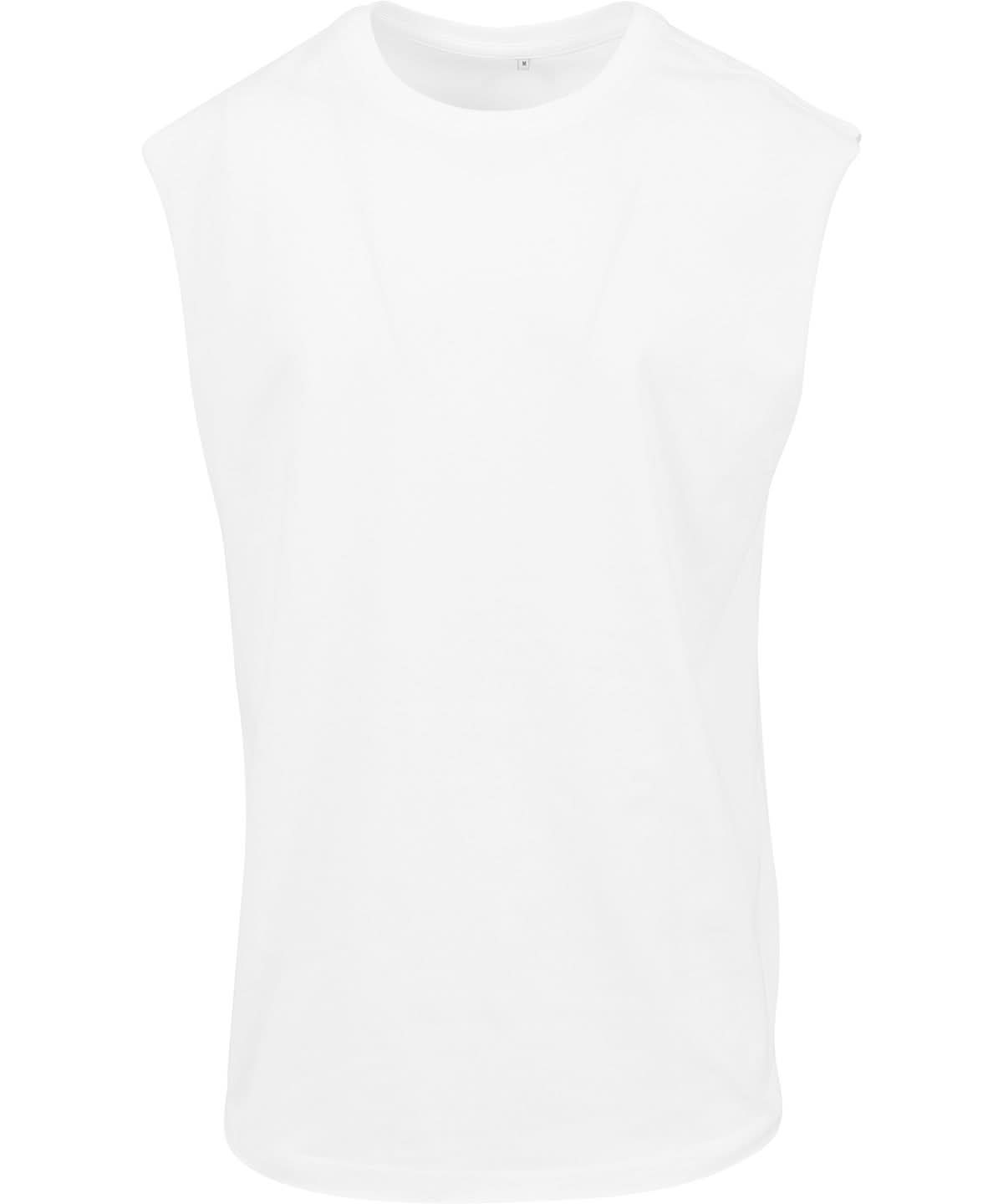New Morning Studios SleeveleShort Sleeve tee NM016 - White - Customisable T-Shirts