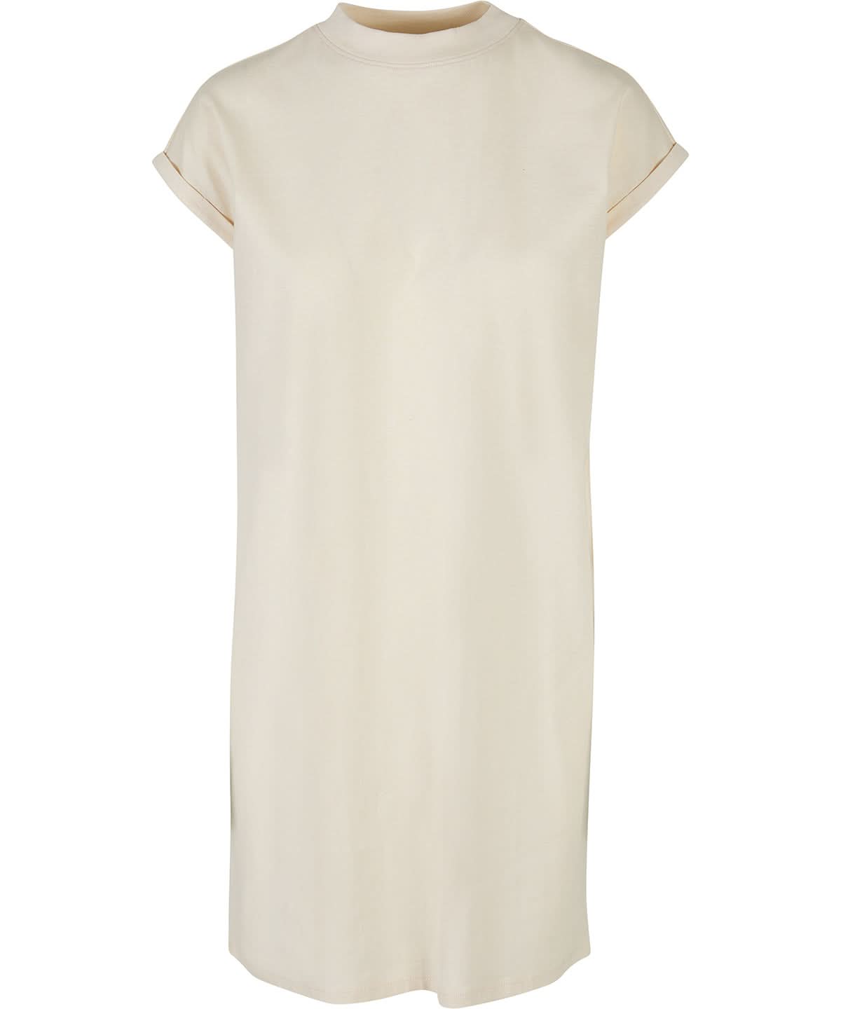 New Morning Studios Womens extended shoulder dress NM026 - Sand - Customisable Dresses