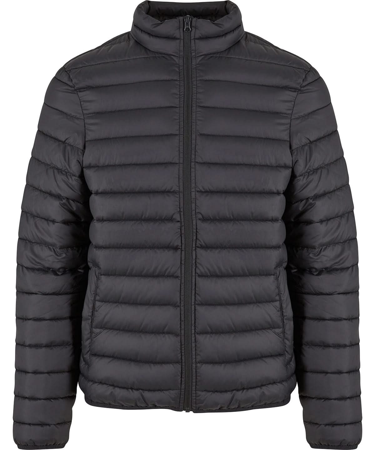 New Morning Studios Light puffer jacket NM031 - Black - Customisable Jacket