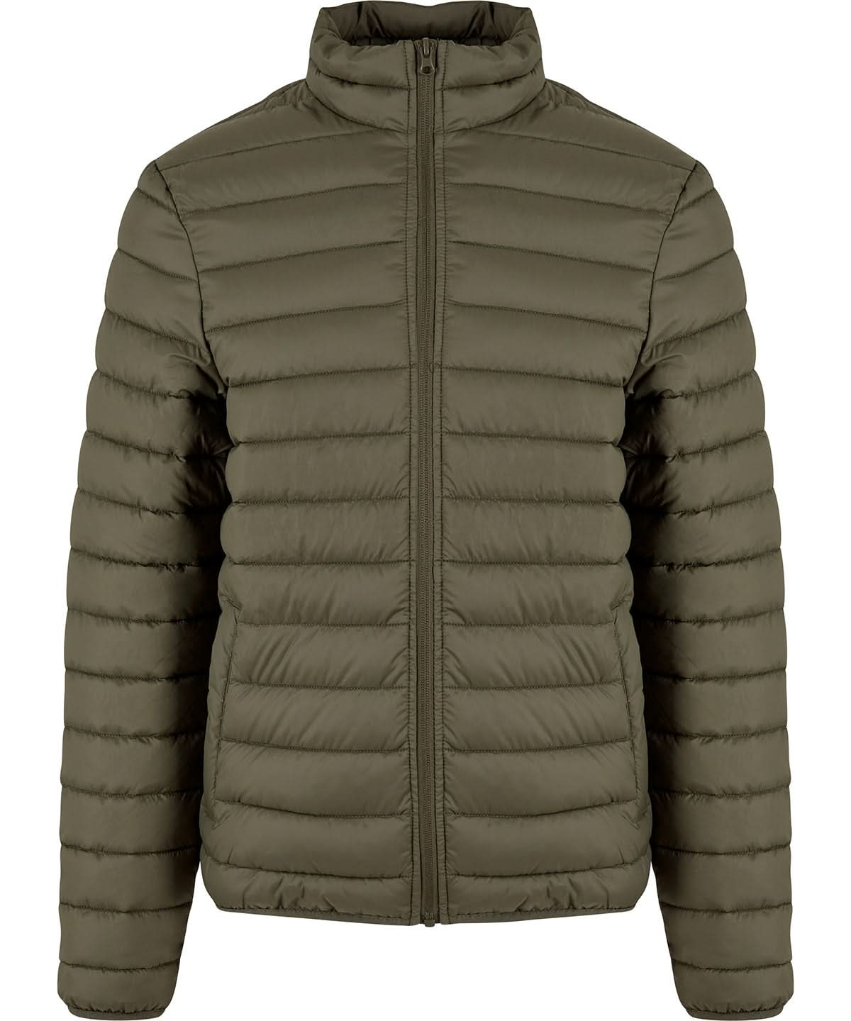 New Morning Studios Light puffer jacket NM031 - Olive - Customisable Jacket