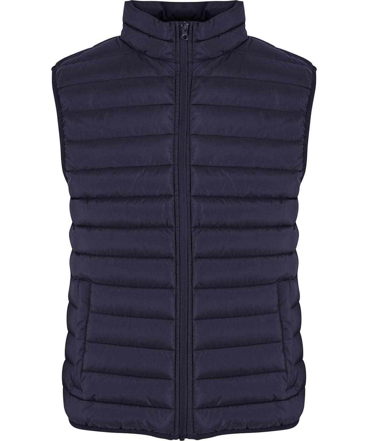 New Morning Studios Womens light puffer vest NM032 - Navy - Customisable Gilets & Body Warmers