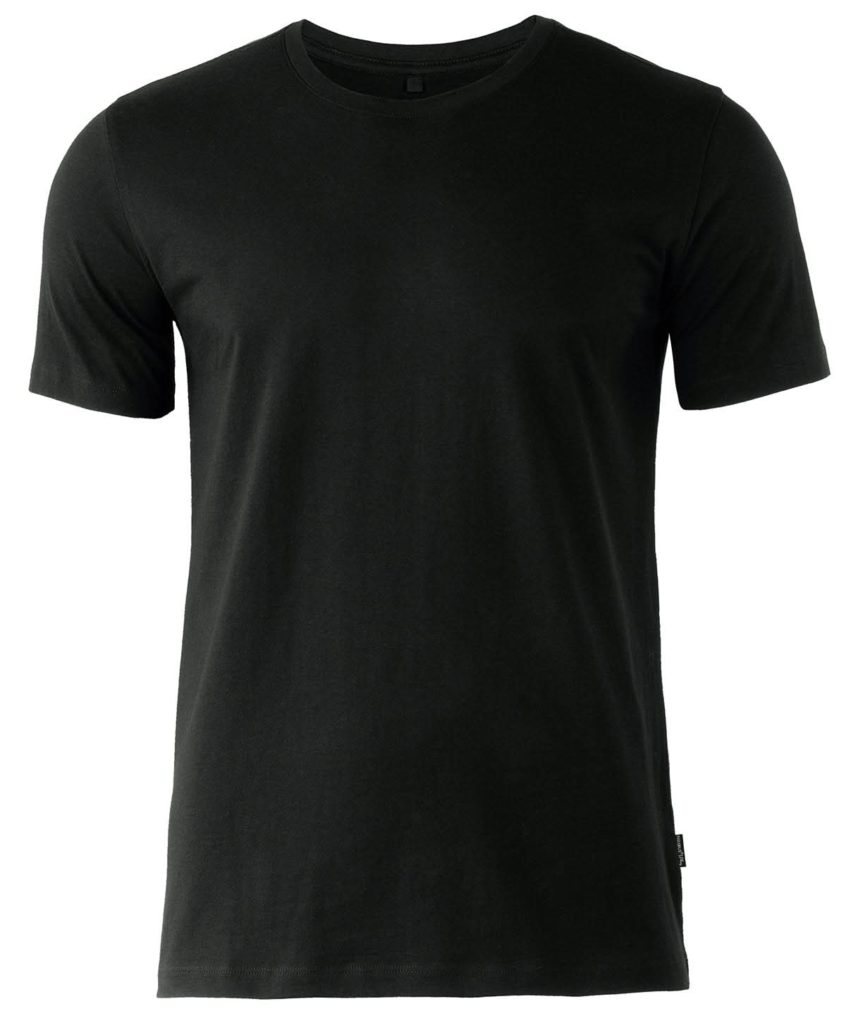 Nimbus Orlando soft round neck t shirt NP01M - Black - Customisable T-Shirts