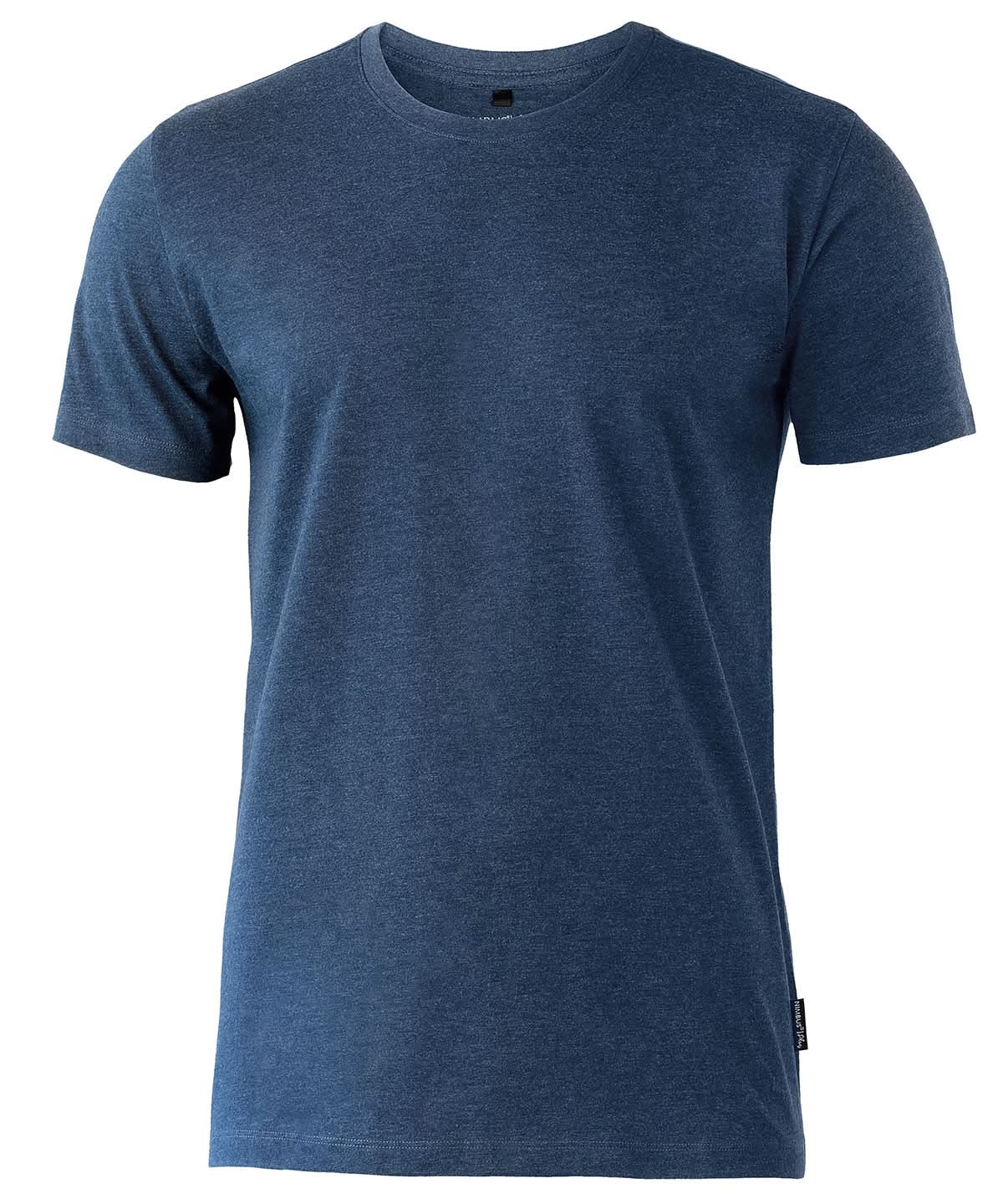 Nimbus Orlando soft round neck t shirt NP01M - Navy Melange - Customisable T-Shirts