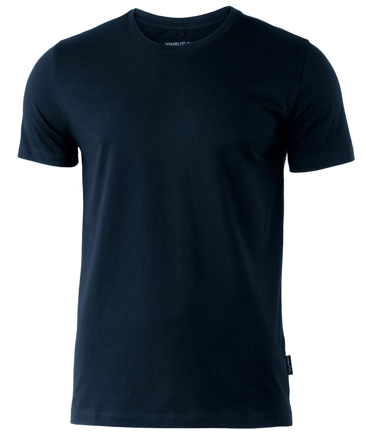 Nimbus Orlando soft round neck t shirt NP01M - Navy - Customisable T-Shirts
