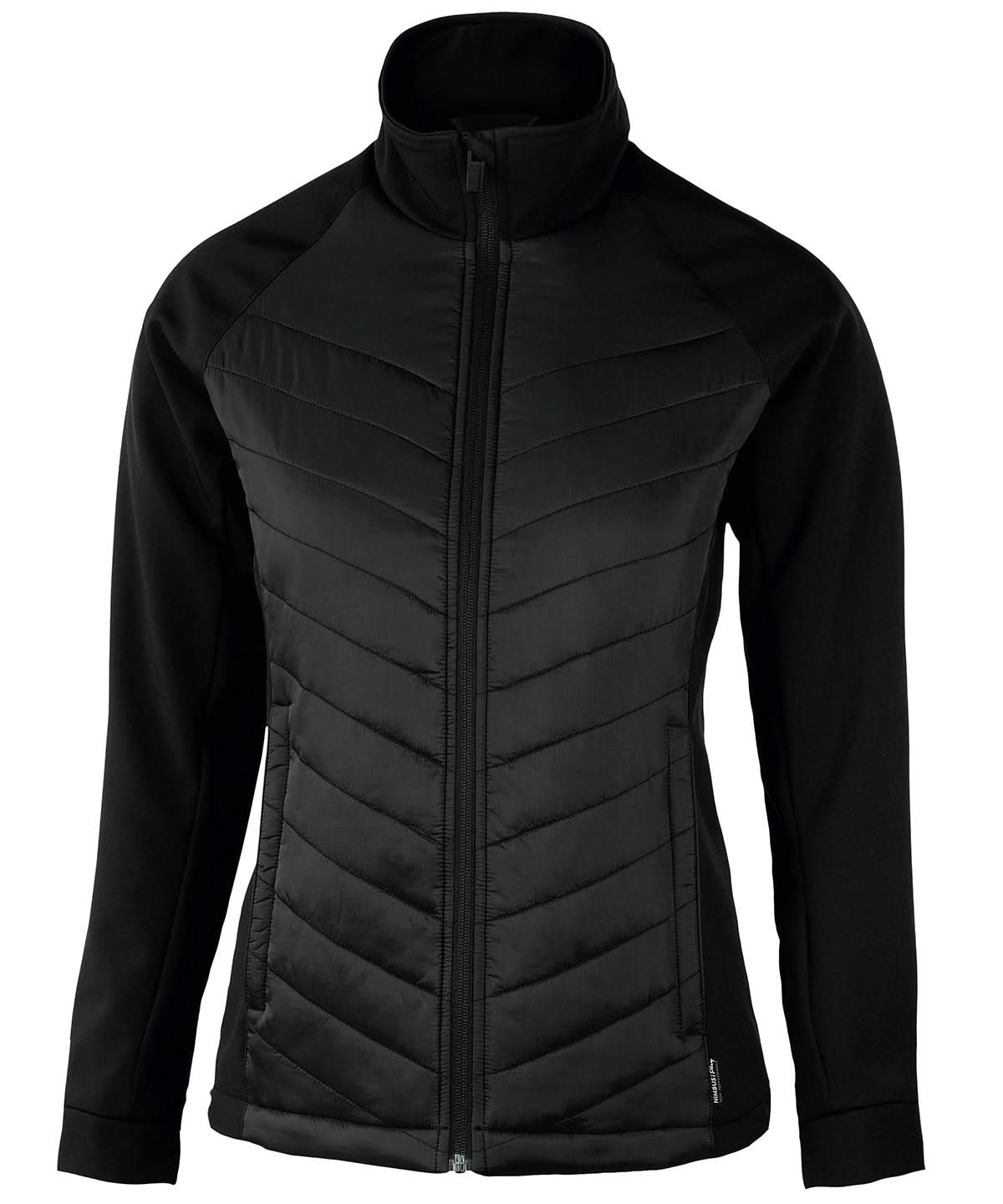Nimbus Womens Bloomsdale comfortable hybrid jacket NP09F - Black - Customisable Jackets