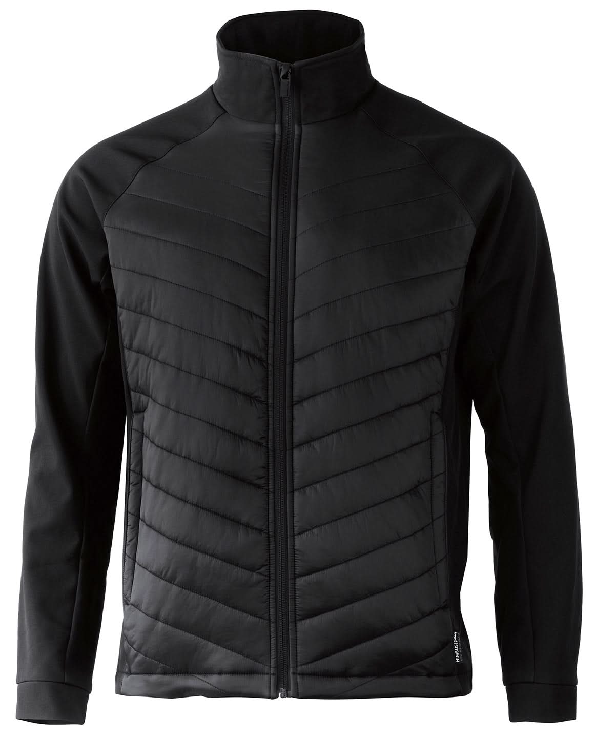 Nimbus Bloomsdale comfortable hybrid jacket NP09M - Black - Customisable Jackets