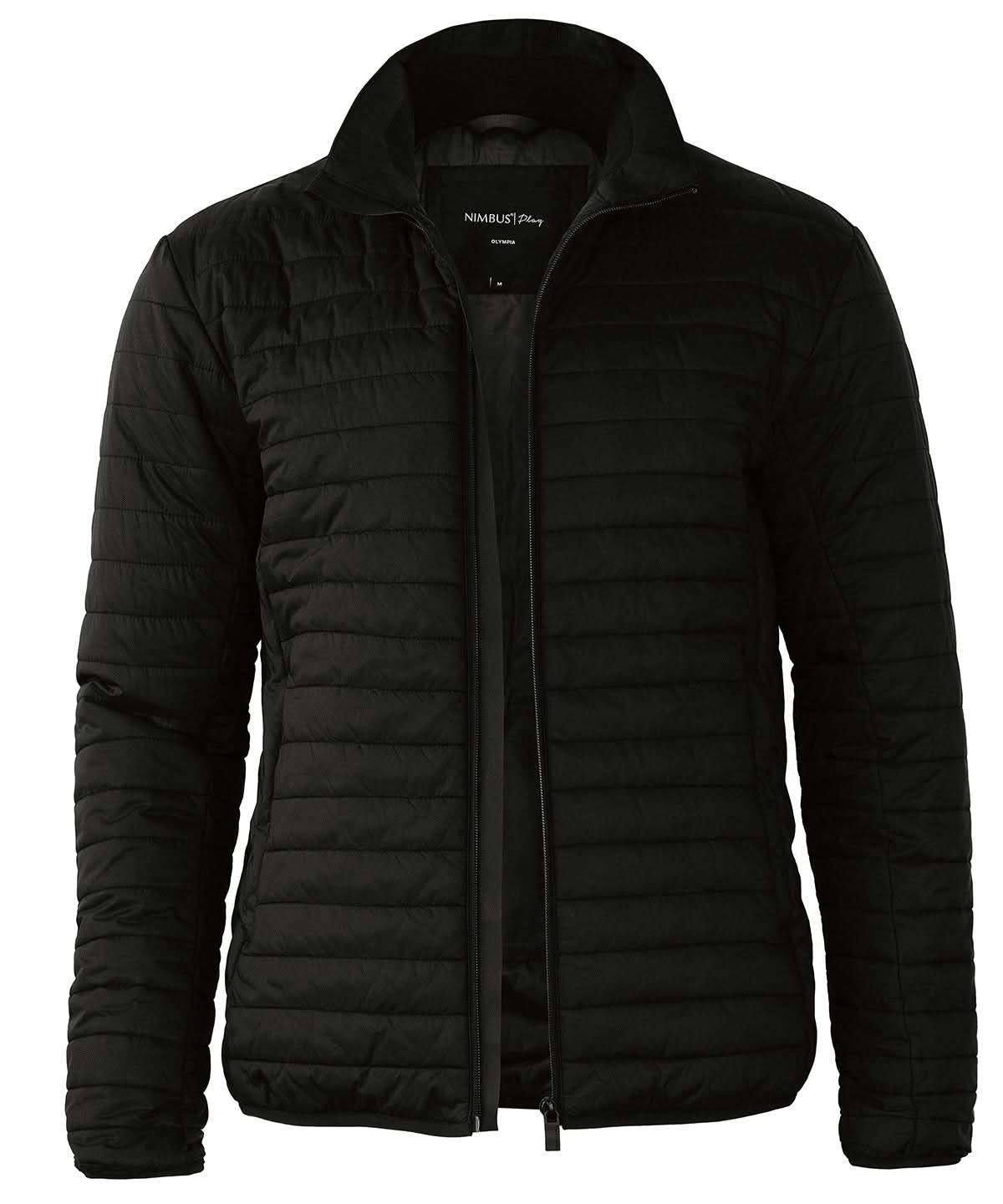 Nimbus Olympia comfortable puffer jacket NP11M - Black - Customisable Jackets