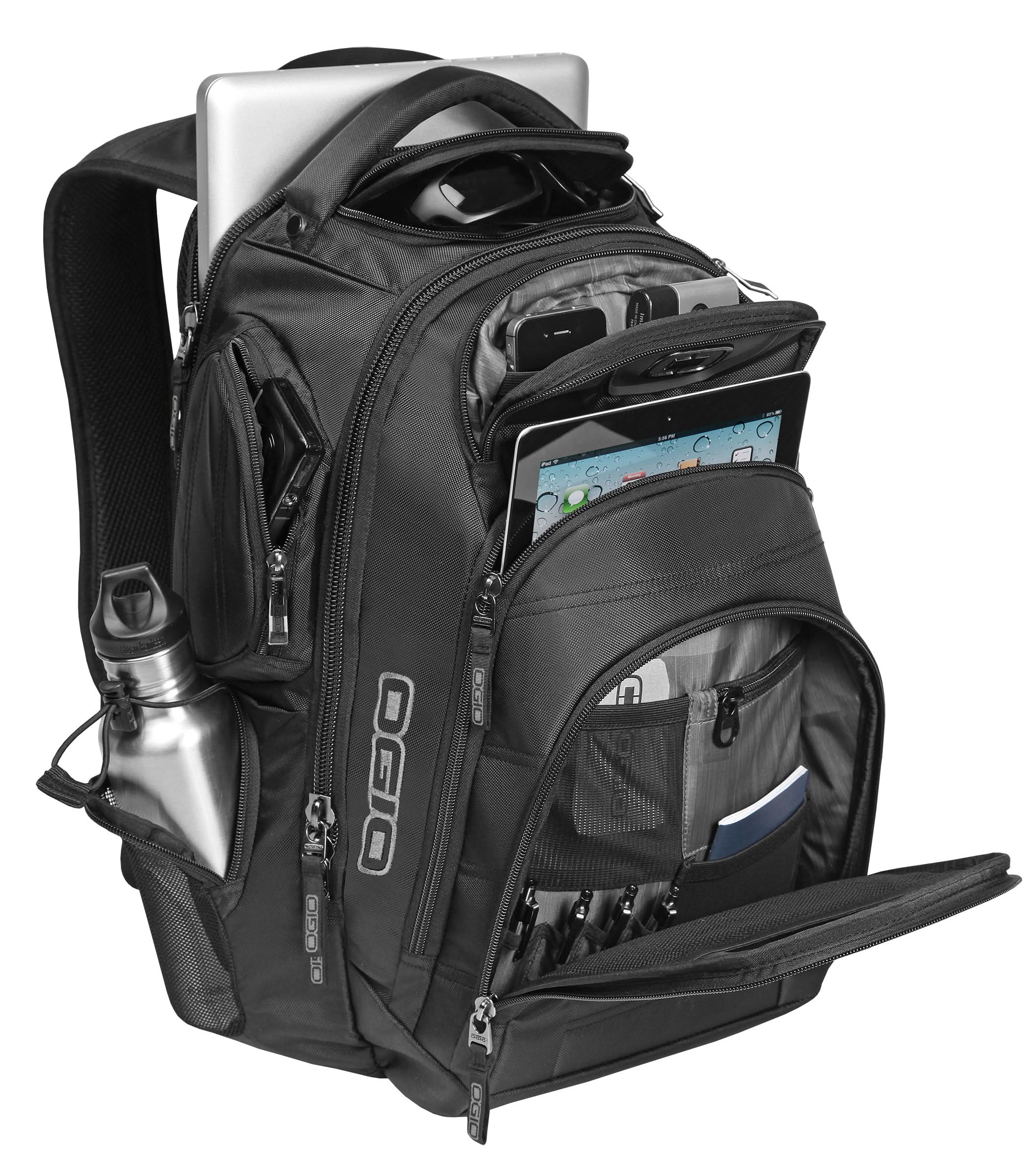 OGIO Renegade backpack OG018 - Black One size - Customisable Bags