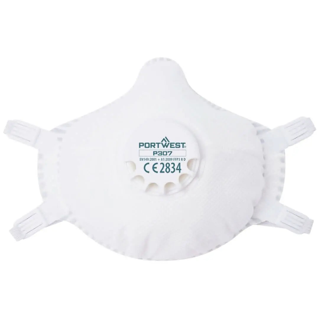 Ffp3 Ultimate Reusable Compact Respirator (Pk5) P307 - White - Customisable Disposable Respirators