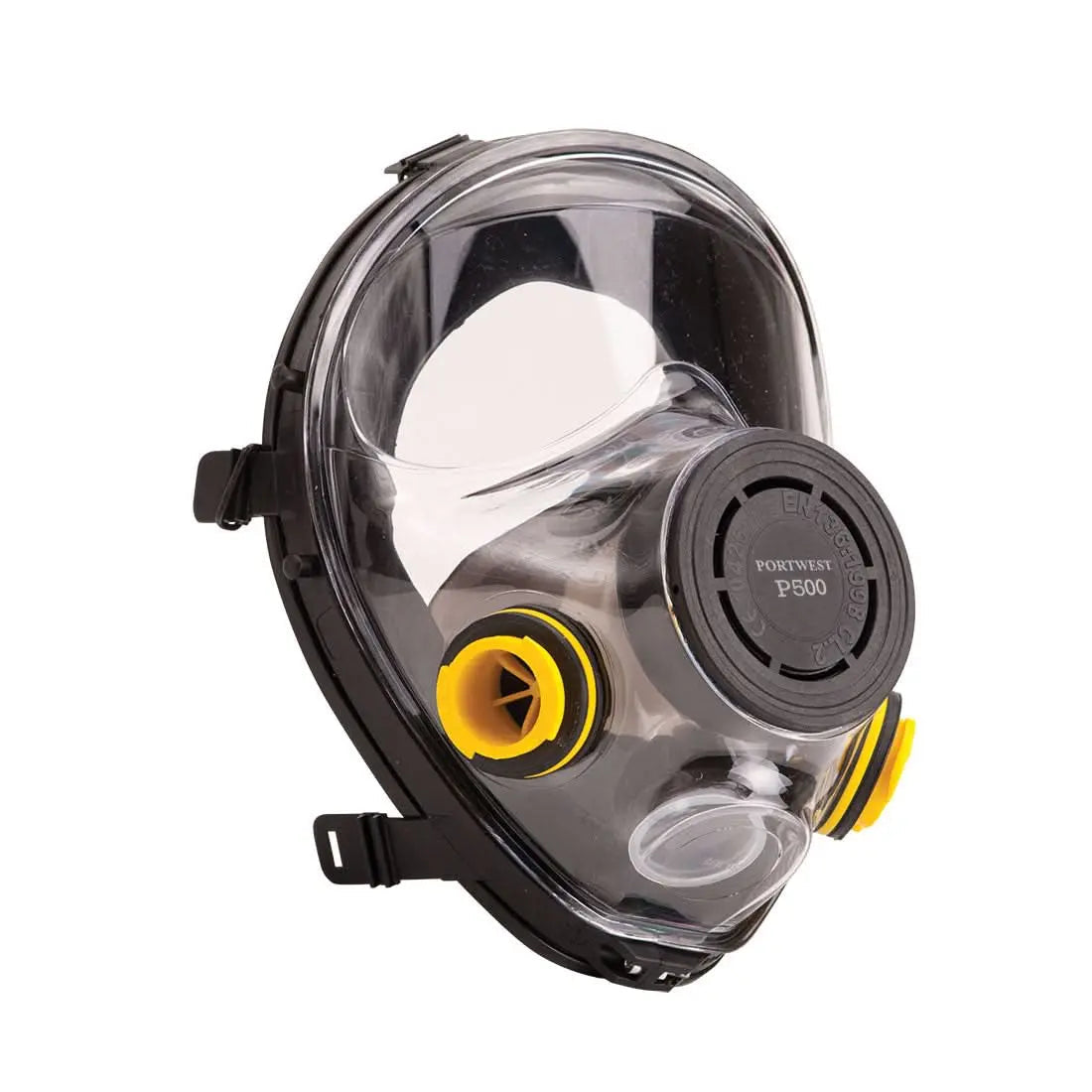 Vienna Full Face Mask P500 - Black - Customisable Reusable Full Face Mask