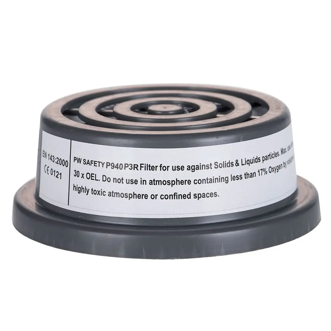 P3 Particle Filter Special Thread Connection Pk6 P940 - Grey - Customisable Filters