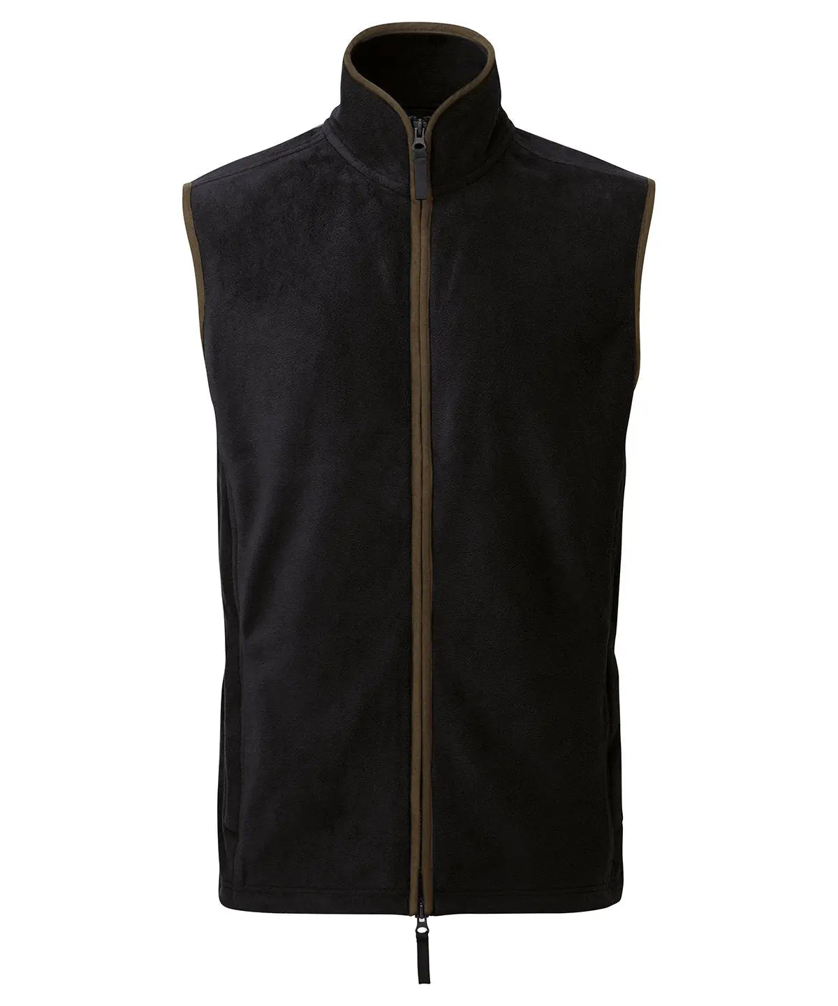 Artisan fleece gilet - PR803 - Black Brown - Customisable Gilets & Body Warmers