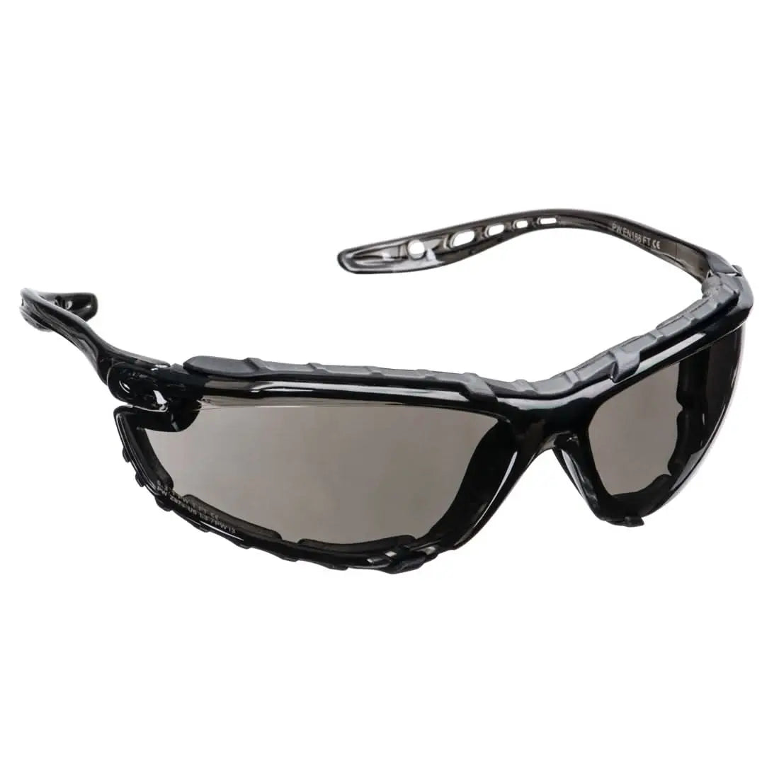 Lite Plus Safety Glasses Ps14 - Smoke - Customisable Safety Spectacles