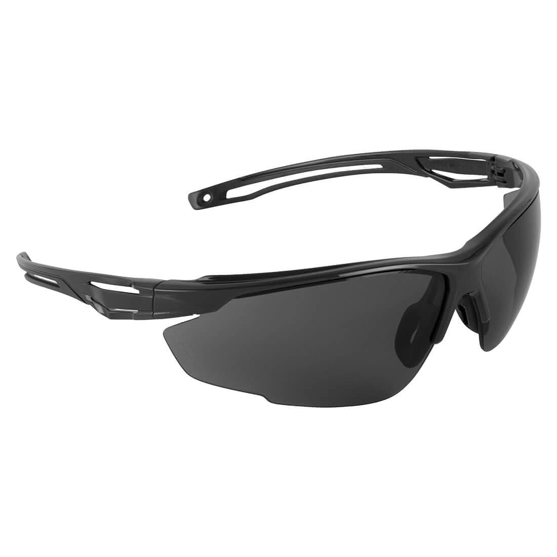Portwest Anthracite Safety Glasses PS36 - Smoke - Customisable PPE
