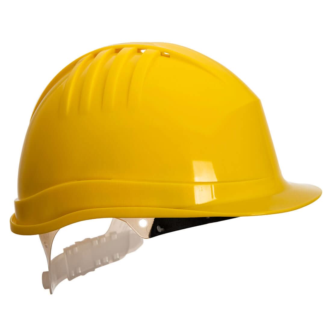 Portwest Expertline Safety Helmet Slip Ratchet PS60 - Yellow - Customisable Helmets