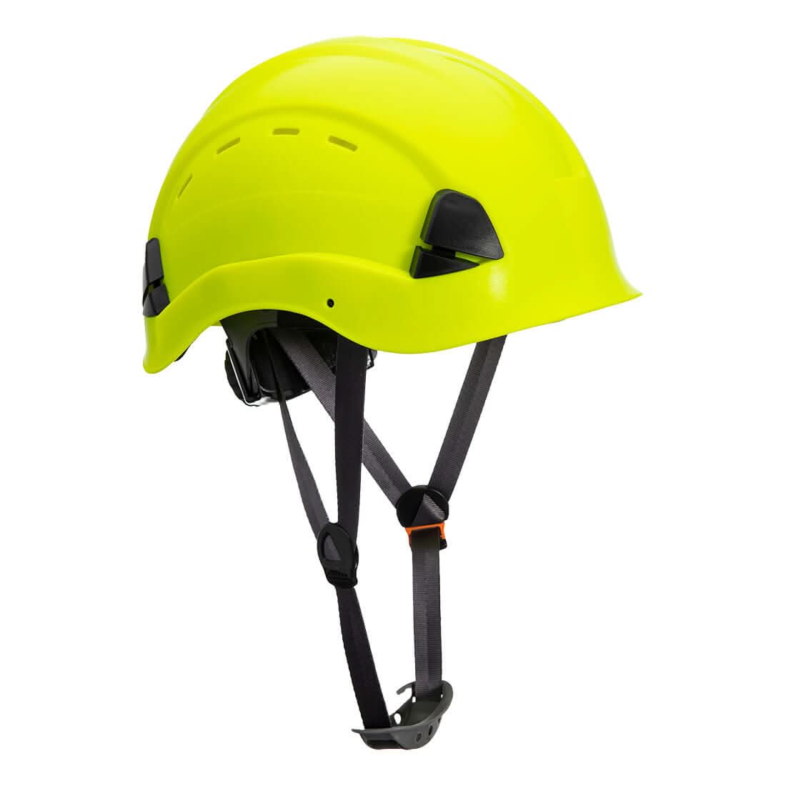 Portwest Height Endurance Vented Helmet PS63 - Yellow - Customisable Helmets