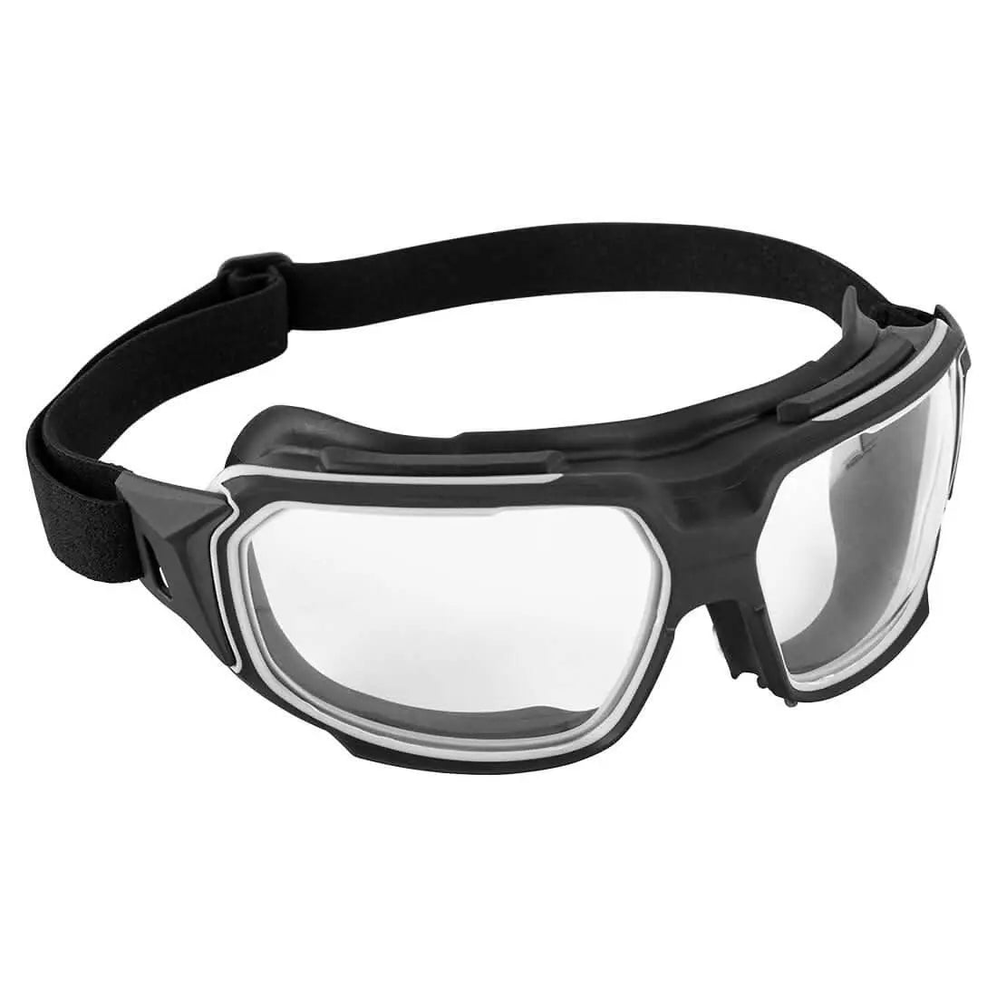 Foldable Goggles Ps64 - Clear - Customisable Safety Goggles