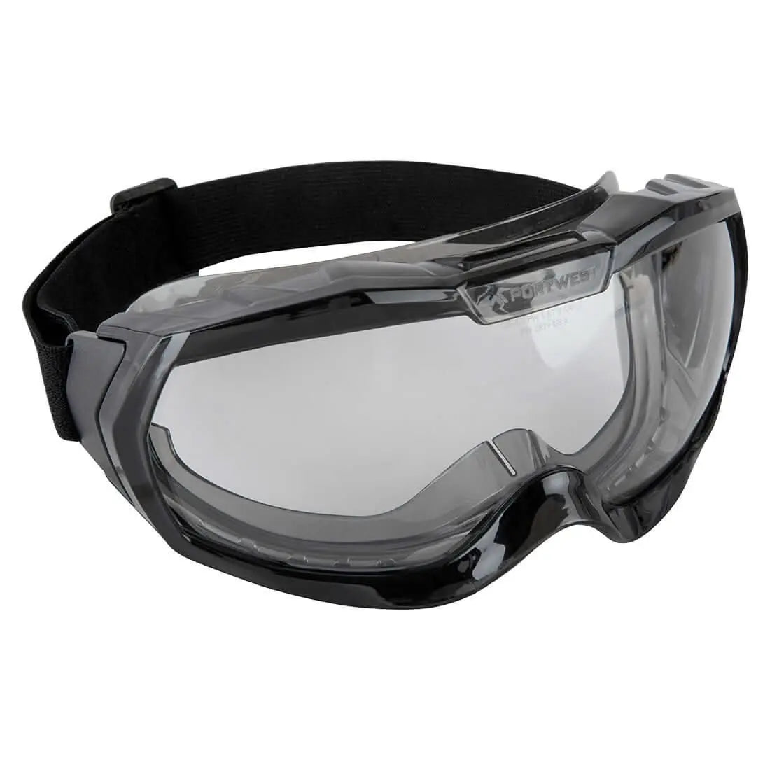 Ultra Safe Light Vented Goggles Ps66 - Clear - Customisable Safety Goggles