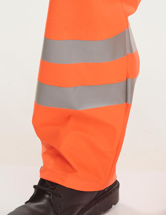 Beeswift Hi Vis Pu Overtrousers - - Customisable Trousers