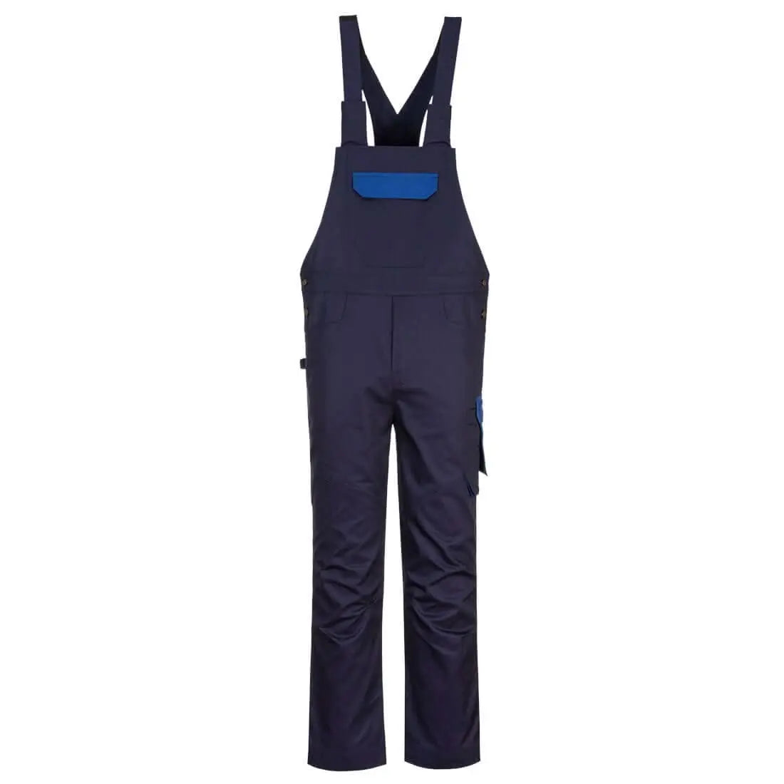 Pw2 Bib And Brace Pw243 - Navy Royal - Customisable Bib & Braces