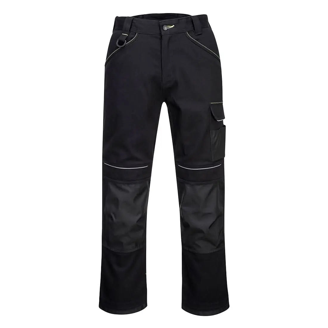 Pw3 Cotton Work Trouser Pw301 - Black 46 - Customisable Work Trousers